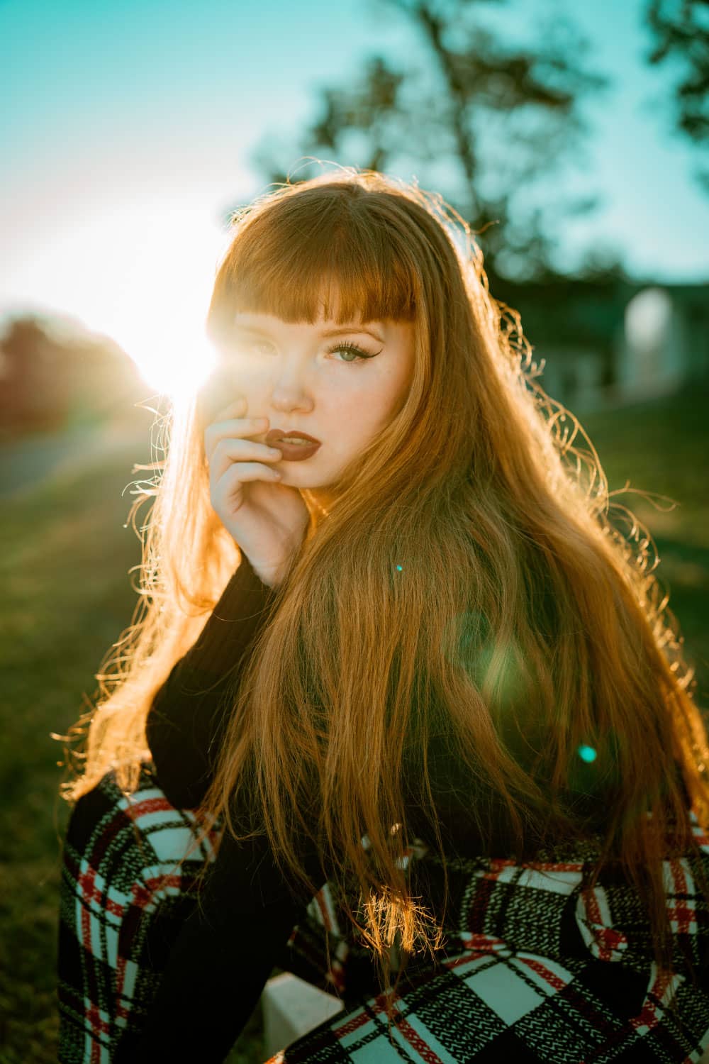 Lily, in the Graveyard